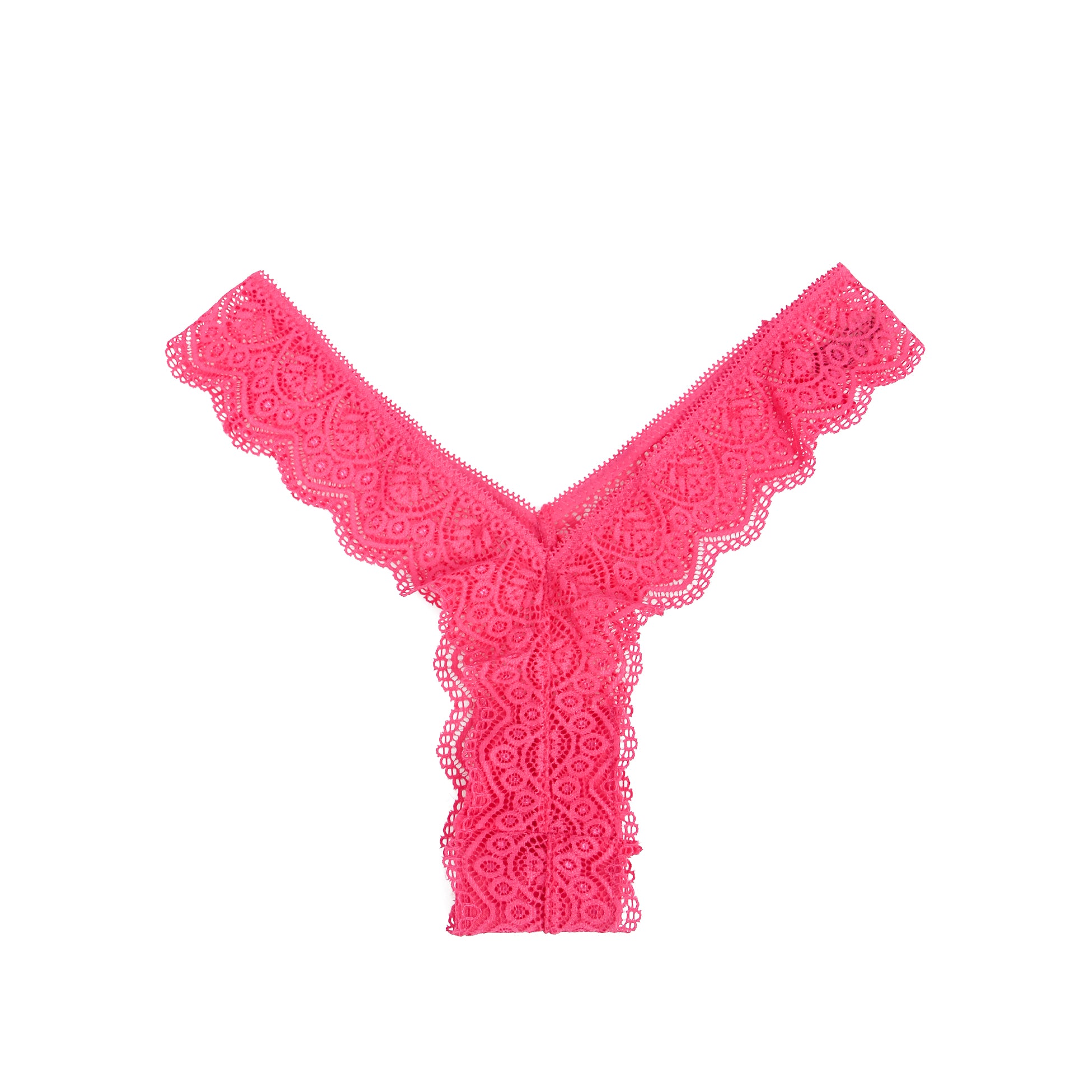 Velour & Co Women's Lace Knickers Rose - Women's Underwear