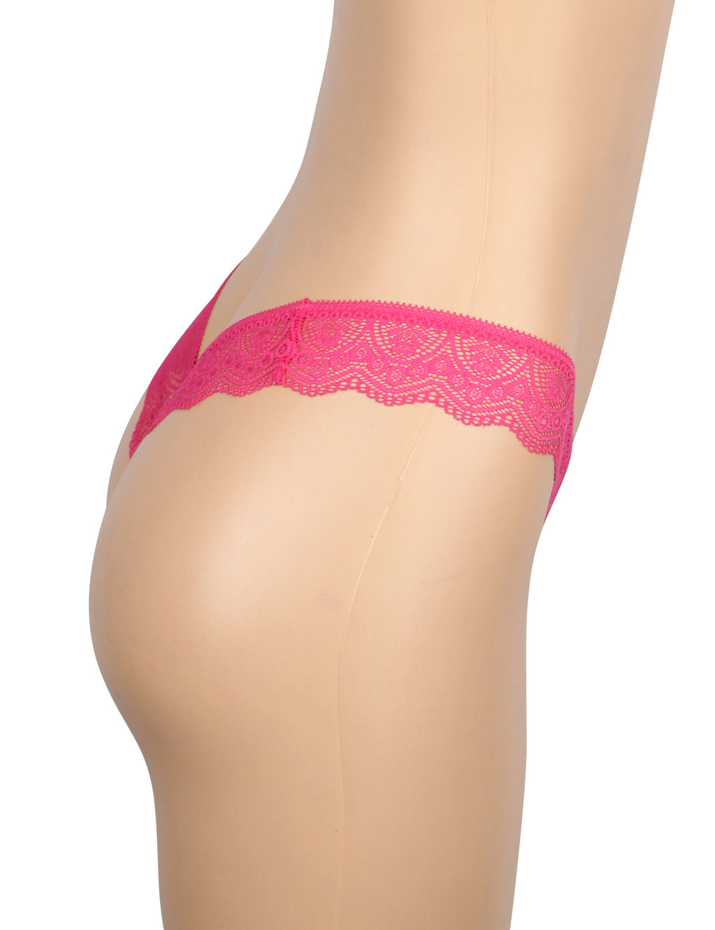 Velour & Co Women's Lace Knickers Rose - Women's Underwear