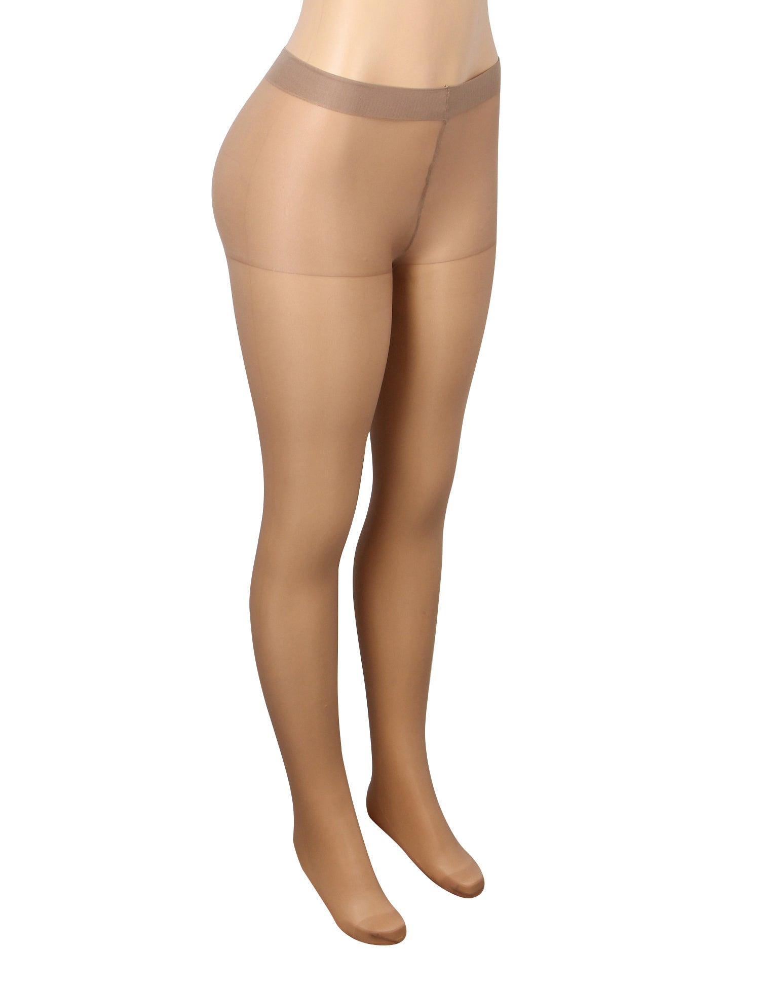 Velour & Co Women's Lace Top Stockings Brown - Hold-Up Hosiery