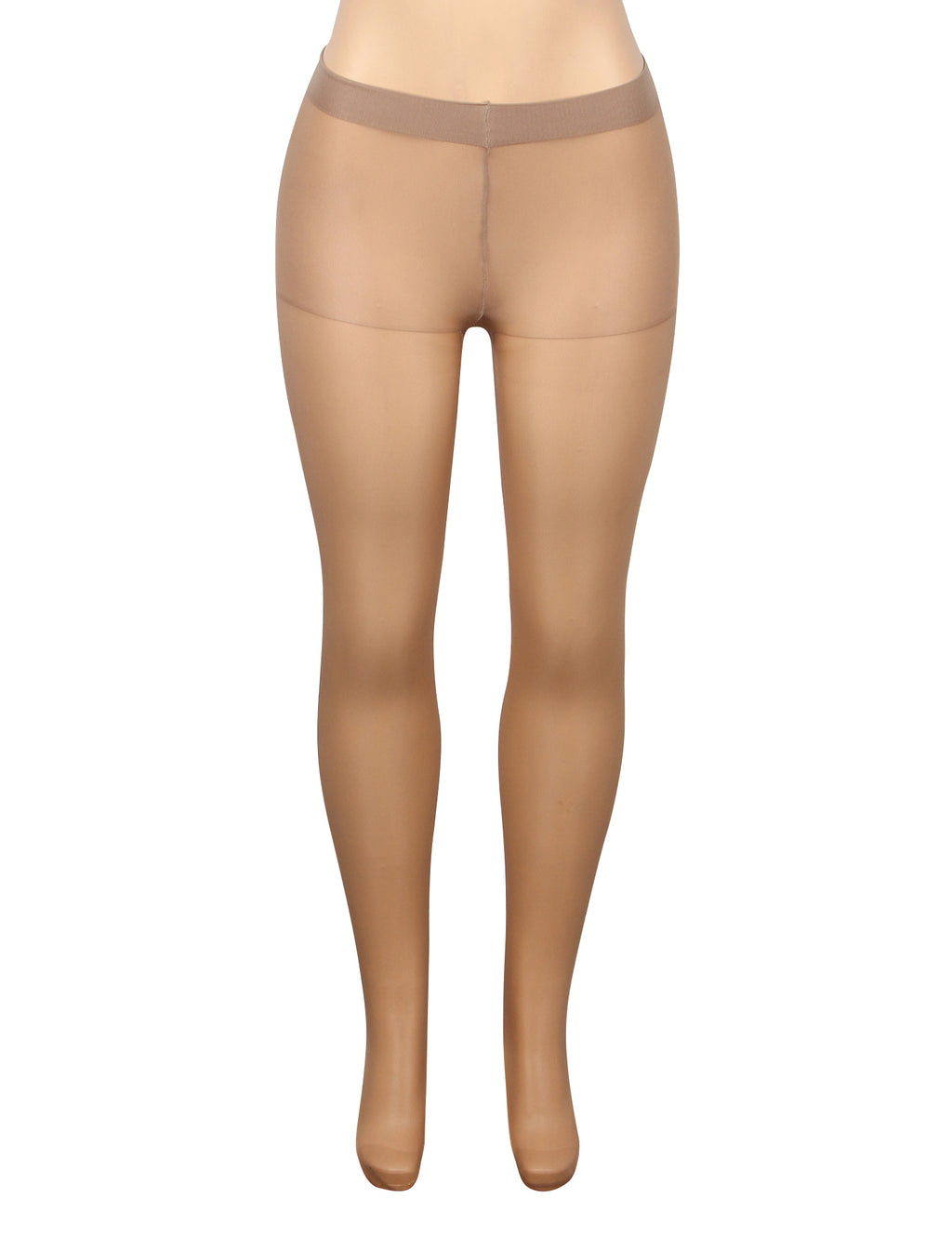 Velour & Co Women's Lace Top Stockings Brown - Hold-Up Hosiery