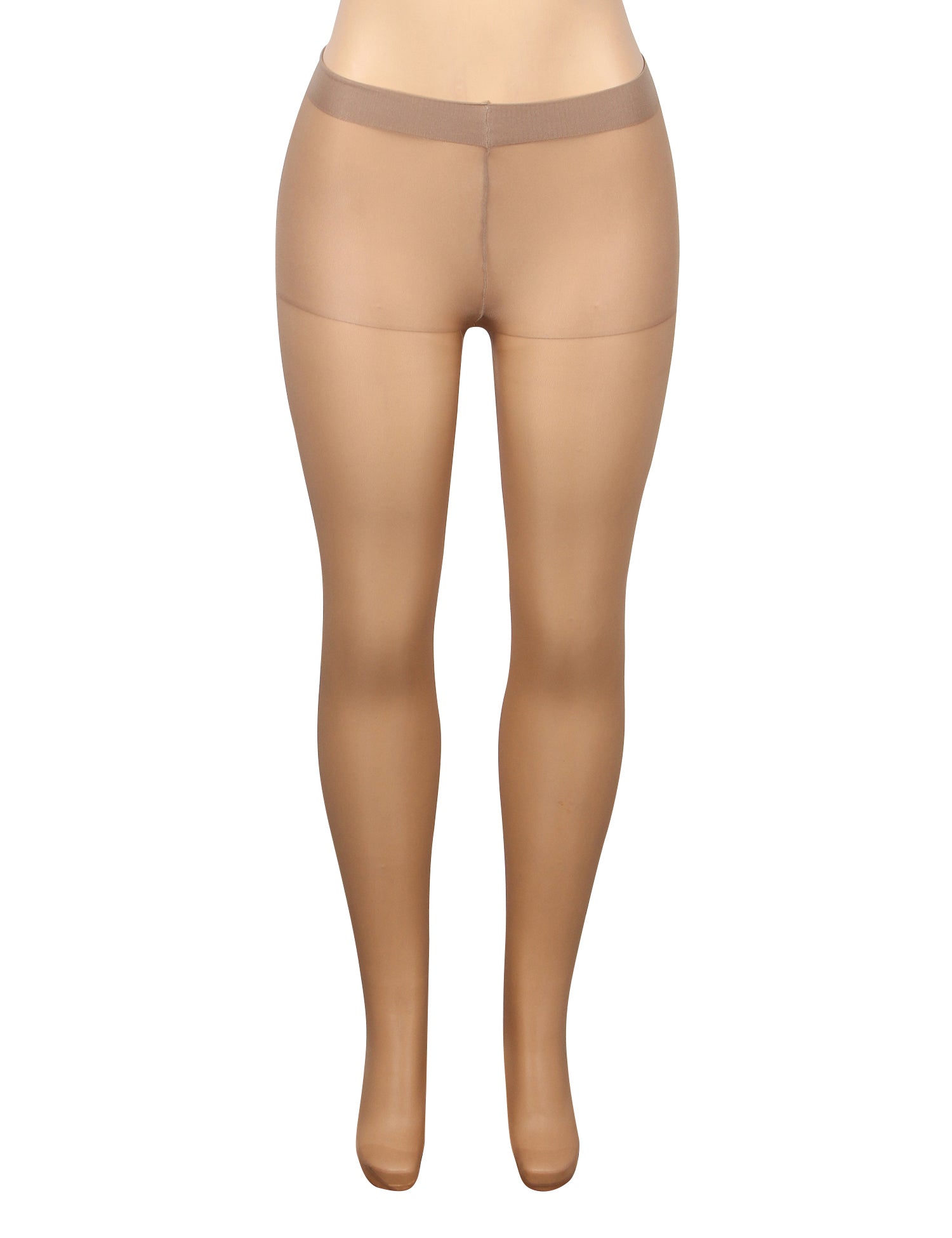 Velour & Co Women's Lace Top Stockings Brown - Hold-Up Hosiery