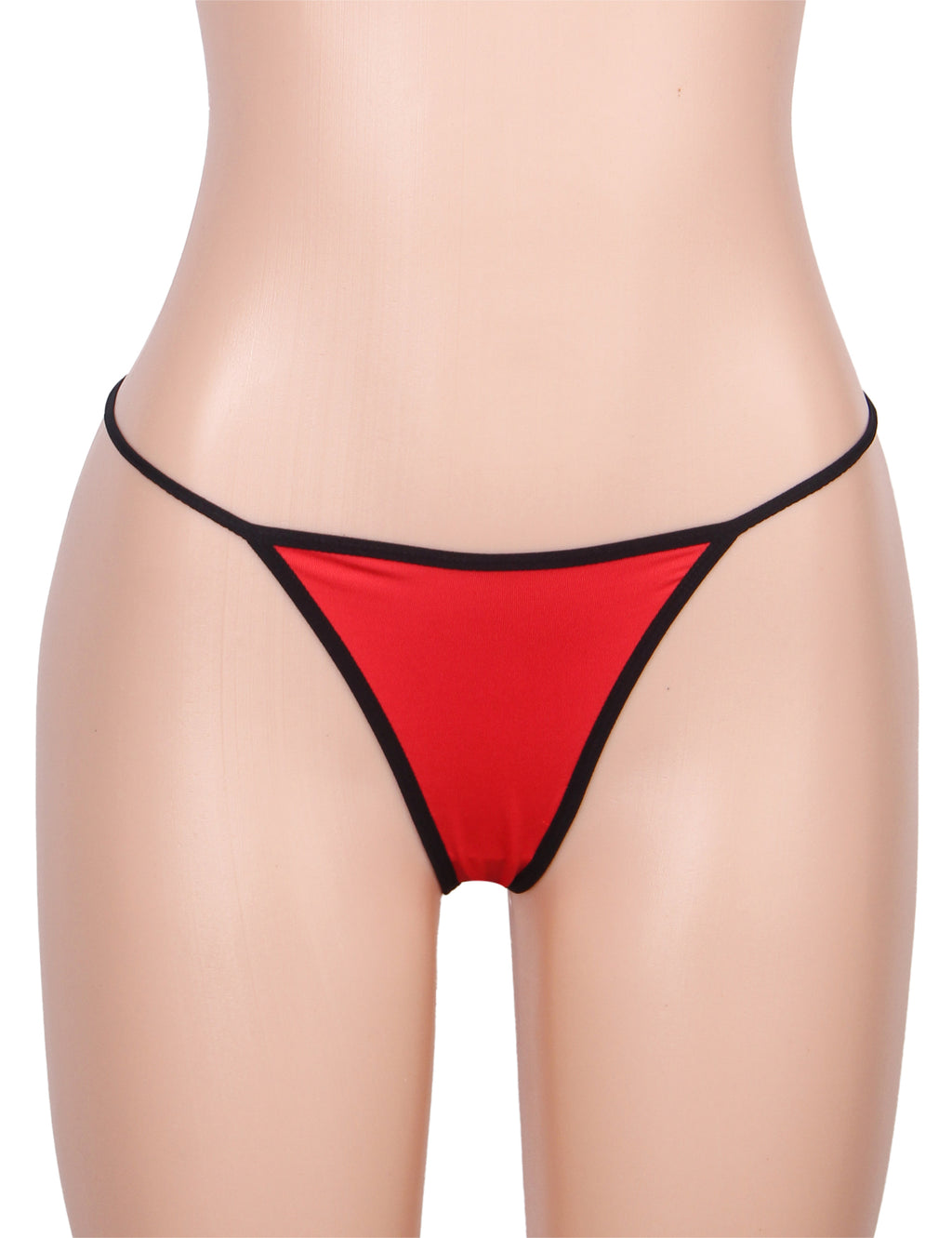 Velour & Co Women's Lace Babydoll Red