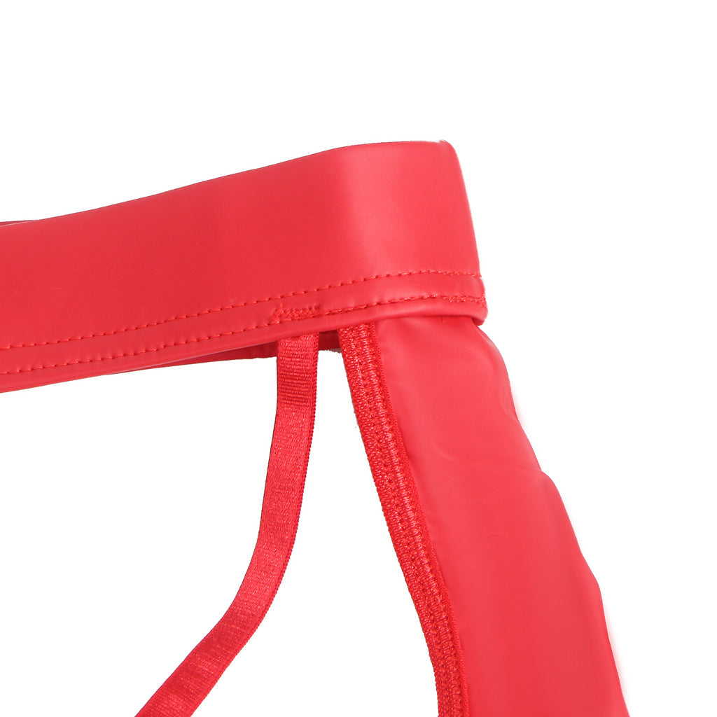 Velour & Co Women's Lace Top Stockings Red - Hold-Up Hosiery