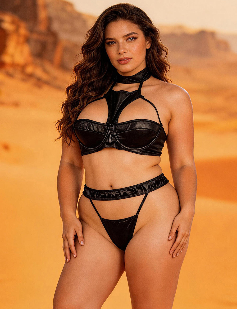 Velour & Co Women's Matching Lingerie Set - Matching Bra & Knickers